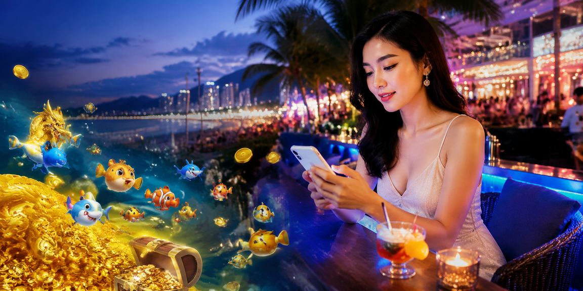 Bối cảnh biển Nha Trang gợi trải nghiệm casino mobile cho người Việt